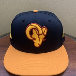 New Era LA Rams Sofi Inaugural 2020 Season Fitted Size 7 3/4. Good Condition.