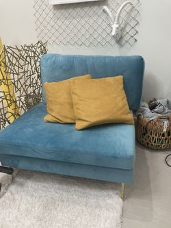 Home goods teal chair