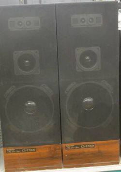 VINTAGE 1971 Pioneer CS-T7000 Speakers