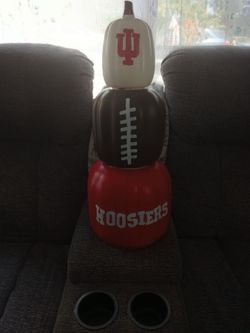 Indiana football 3 tier pumpkins30
