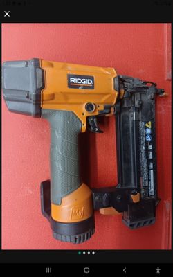 RIDGID AIR  18 GAUGE NAILER 