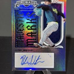 #2 Blake Wolters 2025 Panini Crusade - Majestic Marks Auto
