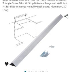Rear Stainless  Steel Stove Gap Cover