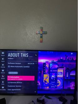 LG TV 49 inch