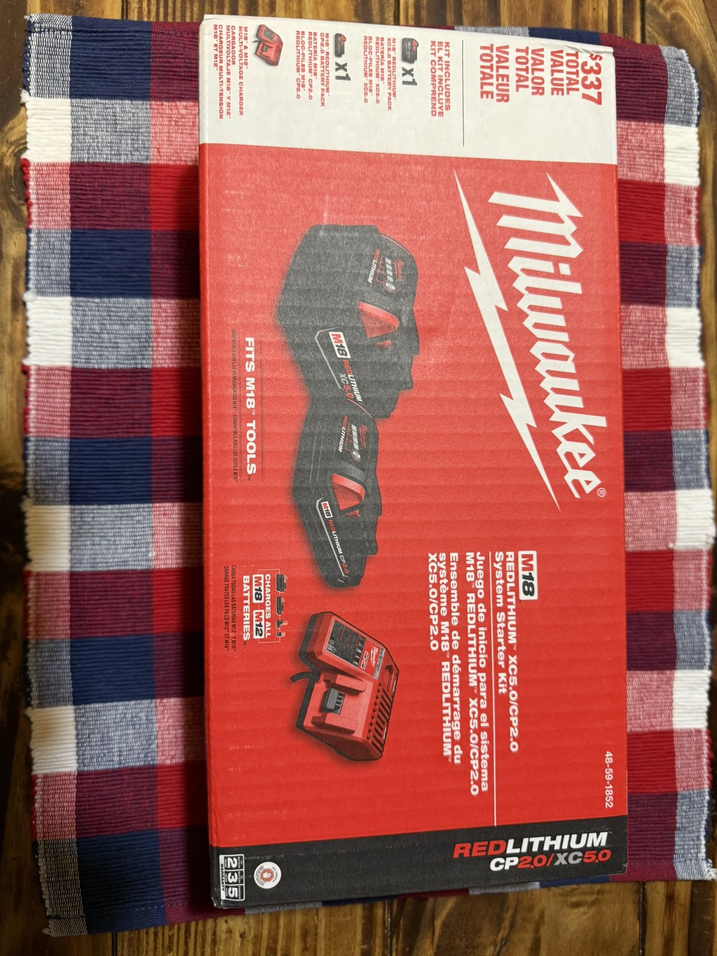 Milwaukee M18 Battery Kit
