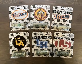 Personalized Graduation Money Holders