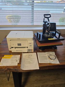 Heat Press with Epson Printer