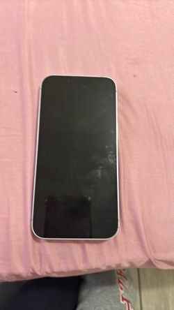 Apple iPhone purple with White Frame