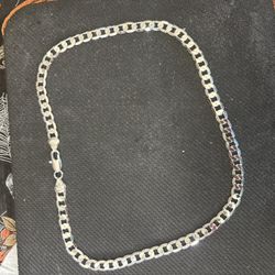 Silver Cuban Link Chain