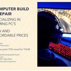 Custom Gaming PCs, Office Pc Repair And Around The Clock IT support 