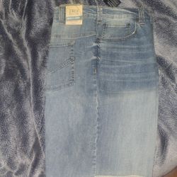 Men Blue Jean shorts Size 50