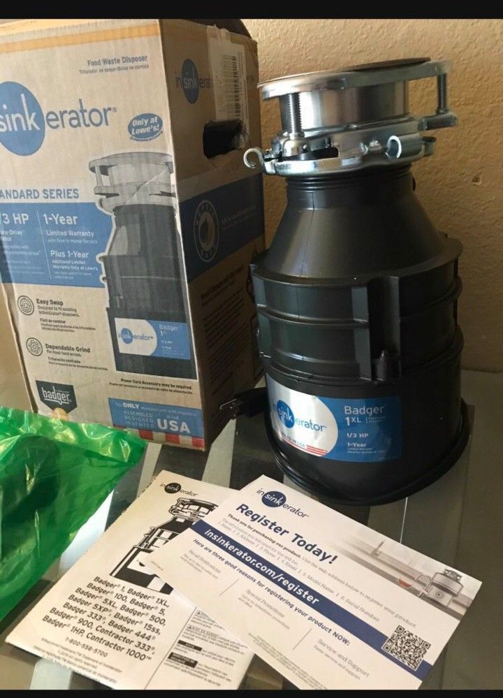 $139 Garbage Disposal with pro installation included