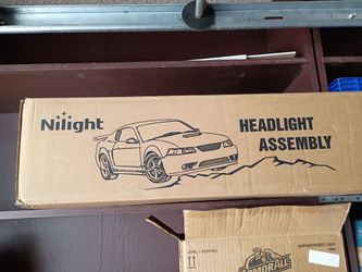Brand new headlights for new edge mustangs