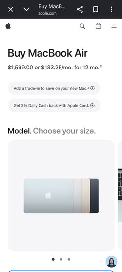 New Apple MacBook Air 13in