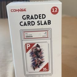 Comnge PSA Graded Card Slab 12-Pack