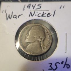 1945 " WAR NICKEL"