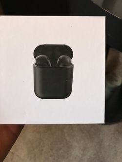 Black earbuds