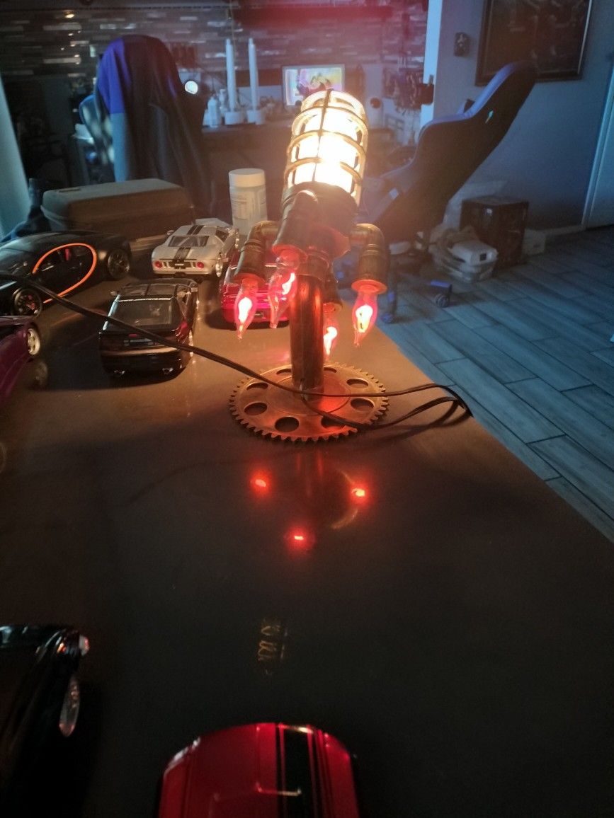 Table Desk Rocket Lamp Toy 