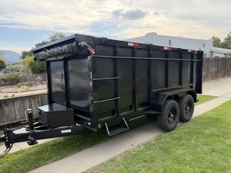 Brand New Heavy Duty Dump Trailer 8 Lugs 