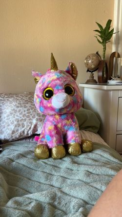 Ty Beanie Boo Fantasia Unicorn Large Plush – Big Glitter Eyes