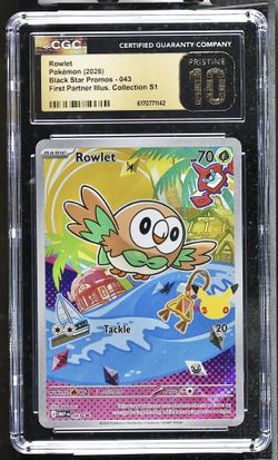 Rowlet 30th Anniversary Mega Evolution Promo