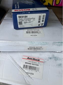 03-06 Honda Accord Front Rotors & Pads