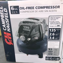 Campbell Hausfeld 6 Gallon Air Compressor