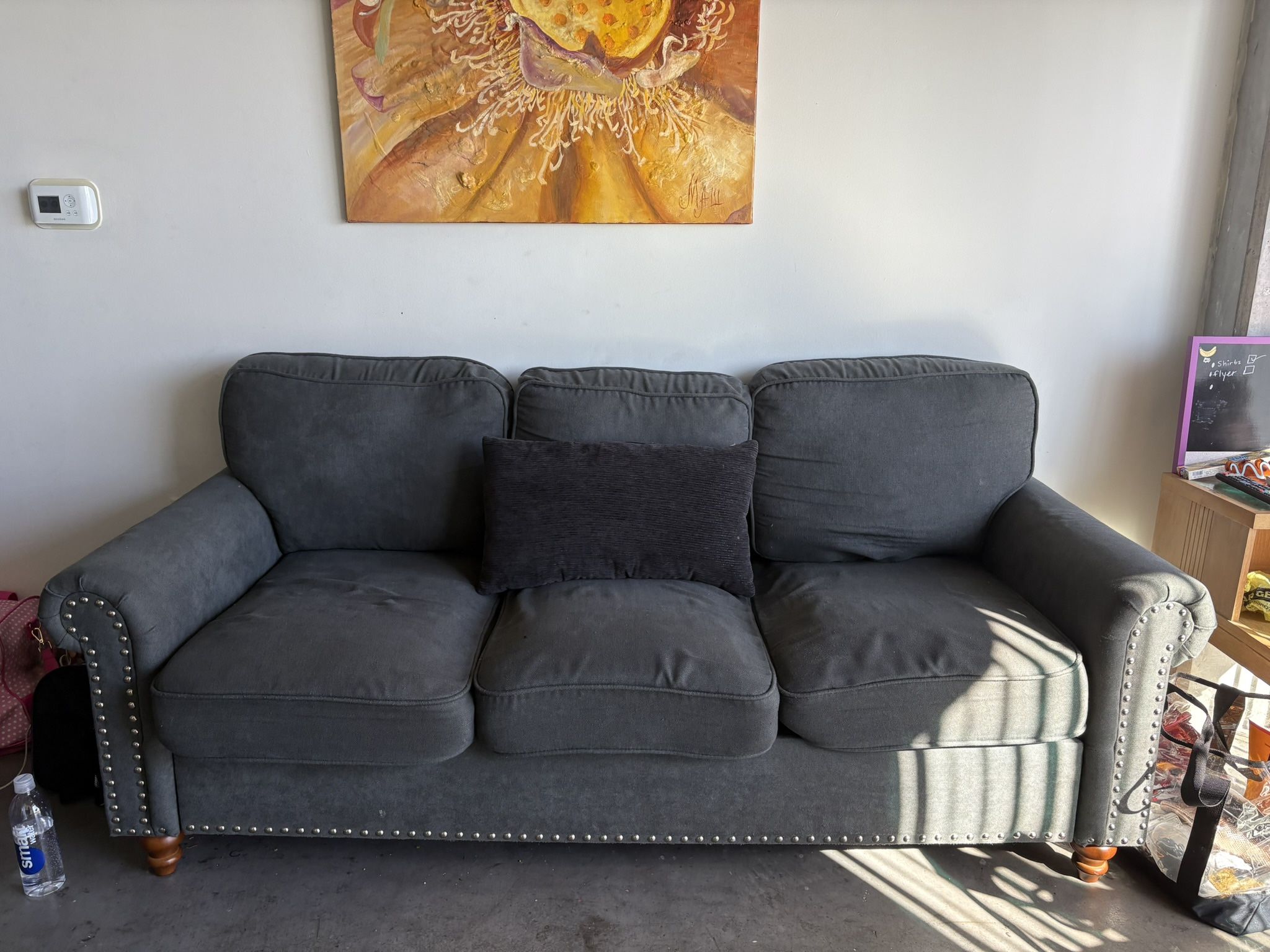 Grey couch