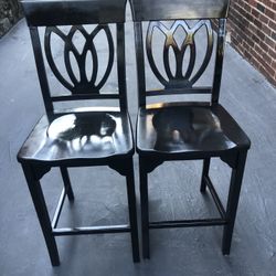 Very Good Condition Two Bar Stools 