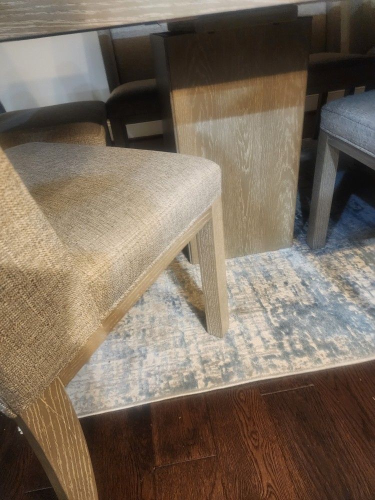 8 Seat Dining Room Table And Chairs, Buffet Optional