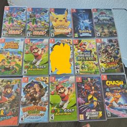 Nintendo Switch GAMES*