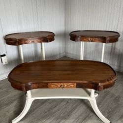 Set Of Mahogany Tables