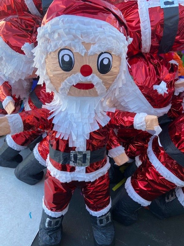 Snowman , Santa Claus Christmas Pinatas $22 Each