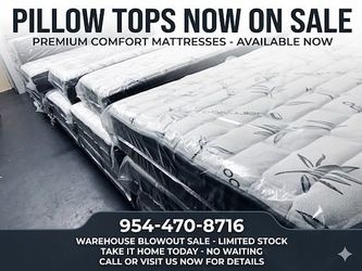 pillow tops sets. Has bamboo fabric technology for comfort. This is from the Sensation Series.