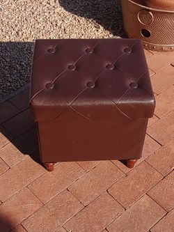 Storage foot rest