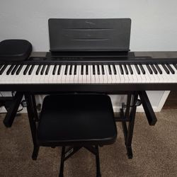 Casio CDP 100 88 Key, Stand, Bench, Beats