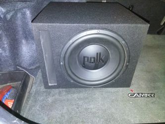 Polk subwoofer 12"