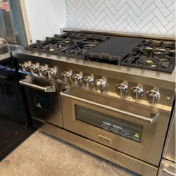 Zline 48” Dual Fuel Range