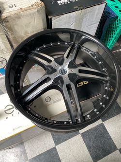 Black Label 24 Inch wheels Blanks
