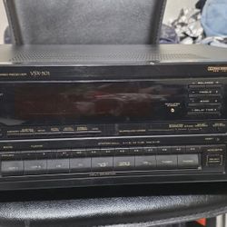 
The image shows a Pioneer VSX-501 Audio/Video Stereo Receiver. 