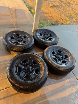 245/75r17 tires on 17” wheels