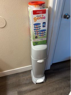 Diaper genie and refill bag