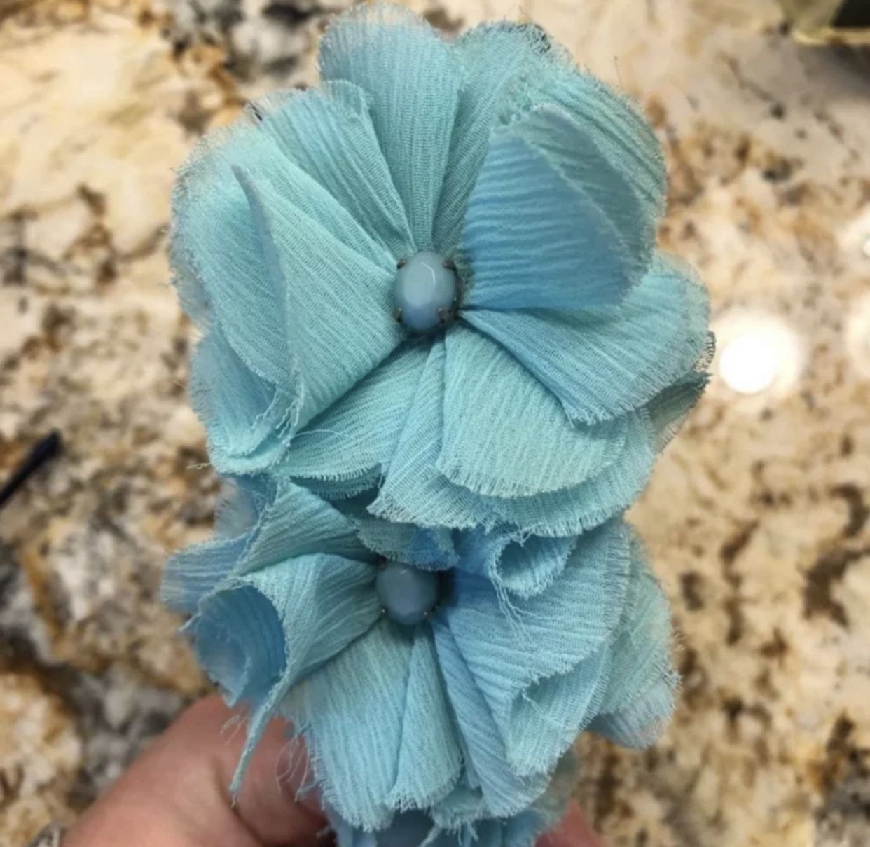 Turquoise Flower Headband by Tasha from Nordstrom Still in great condition