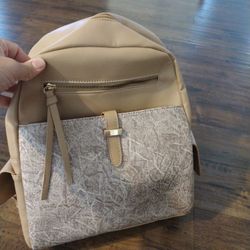 Brand New faux leather backpack 11*13*4 inches