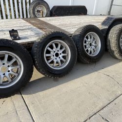 6 Lug 18 In Wheels And Tires. 