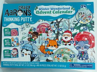 Aaron’s putty advent calendar