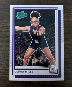 2025-2026 Olivia Miles Donruss Basketball Base Rated Prospect TCU Lynx #89