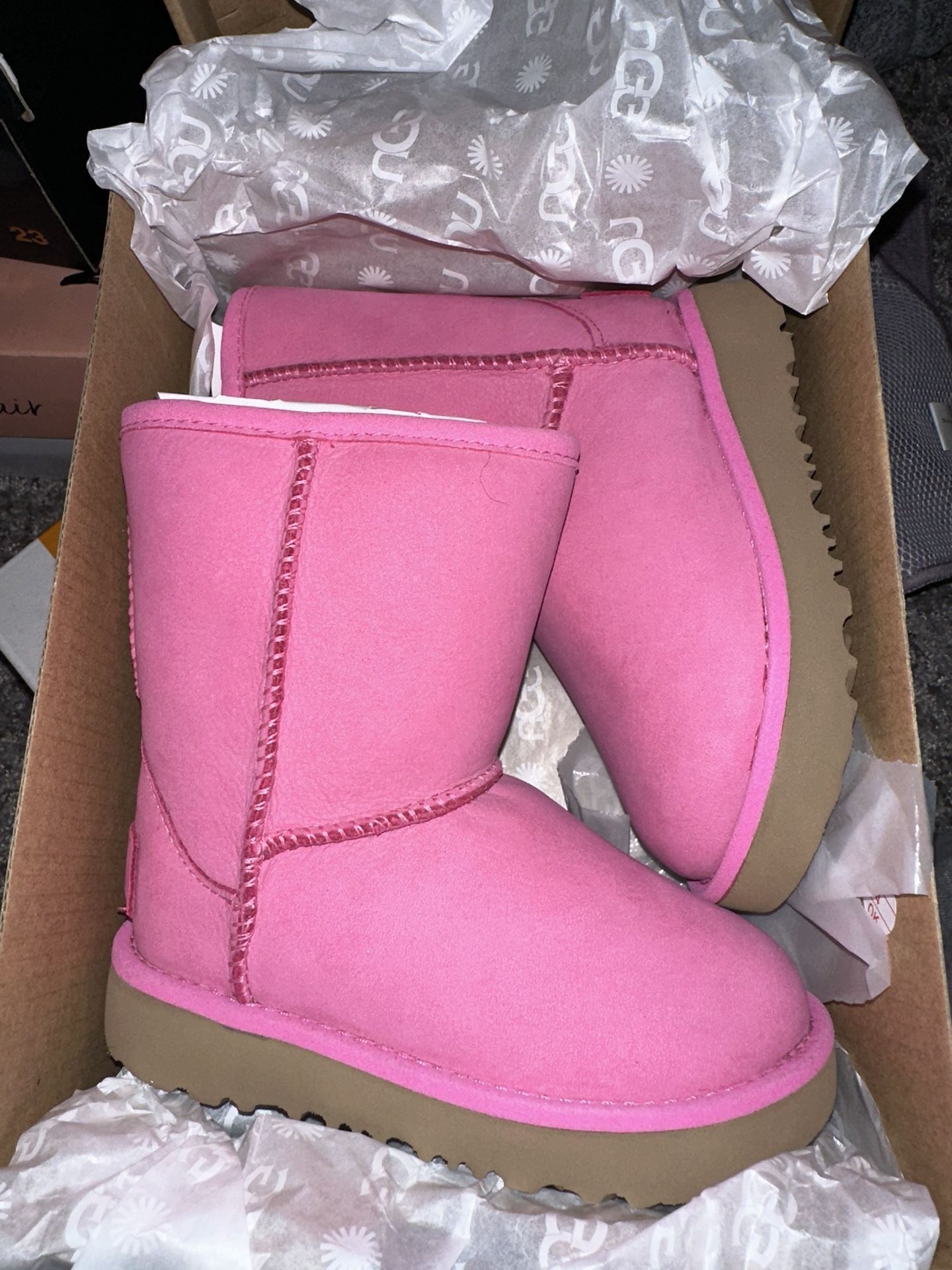 Hot pink UGGS 