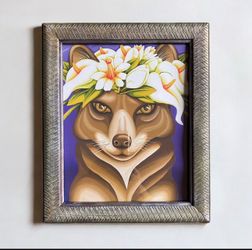 Betina 10 X 12 Framed Mexican Folk Wall Art