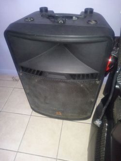 Good Mr dj 18 inch party speaker Bluetooth capable